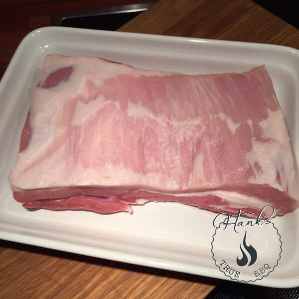 Raw bacon