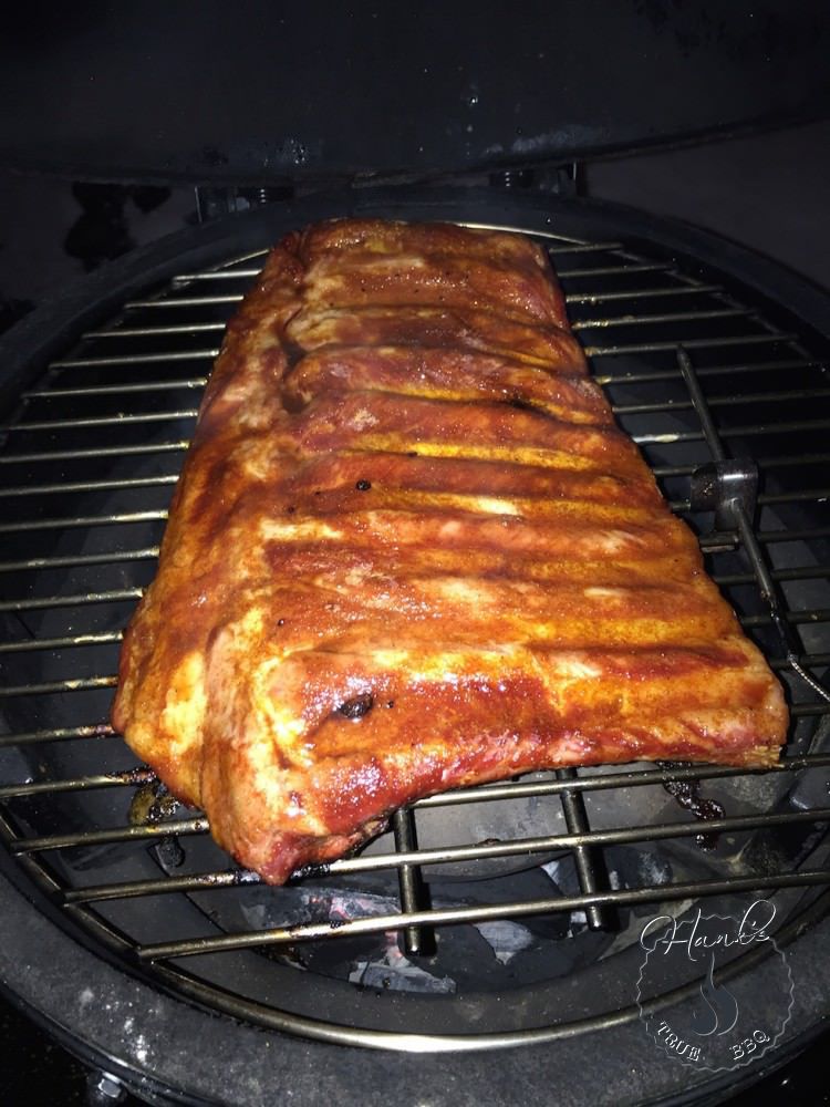 Ribs with maple syrup