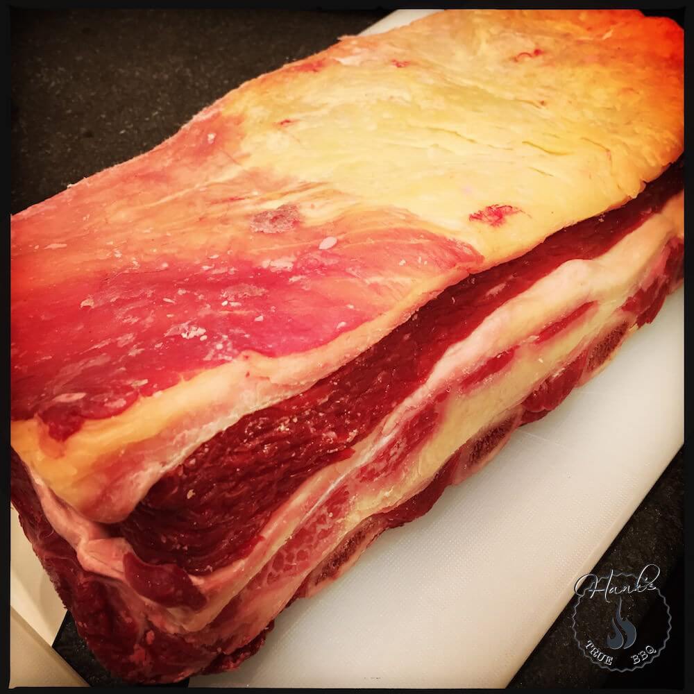 Beef ribs, raw