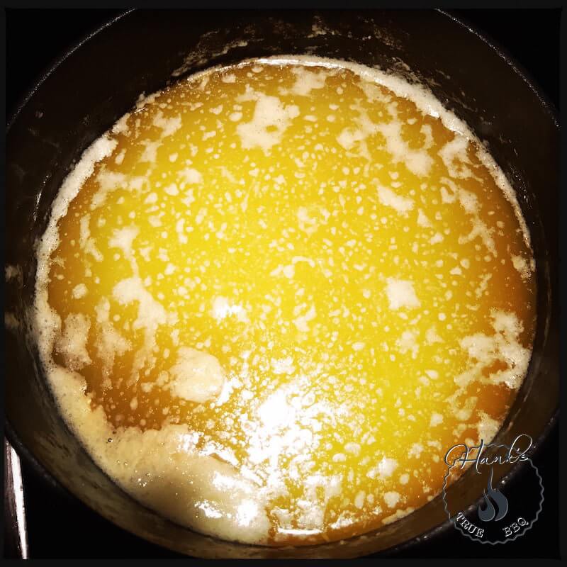 Ghee, starting to separate