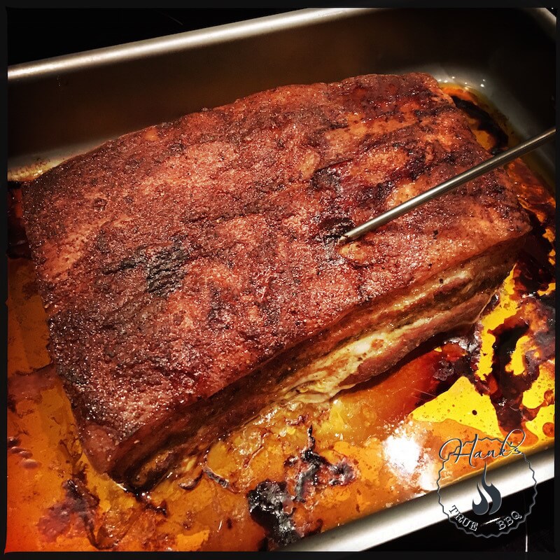 Pork belly done