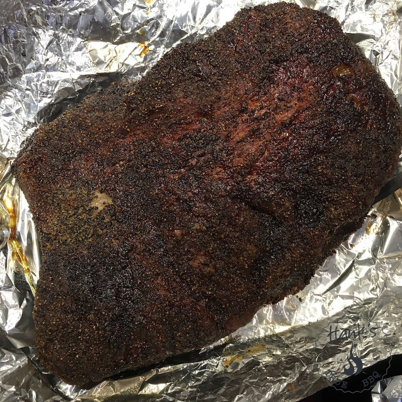 Rested brisket