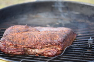 Full sirloin on the grill