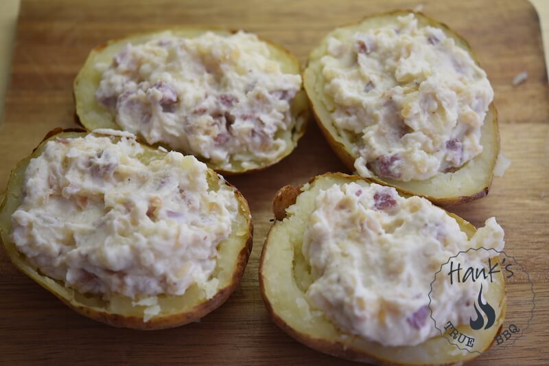 Twice Baked Potatoes, stuffed