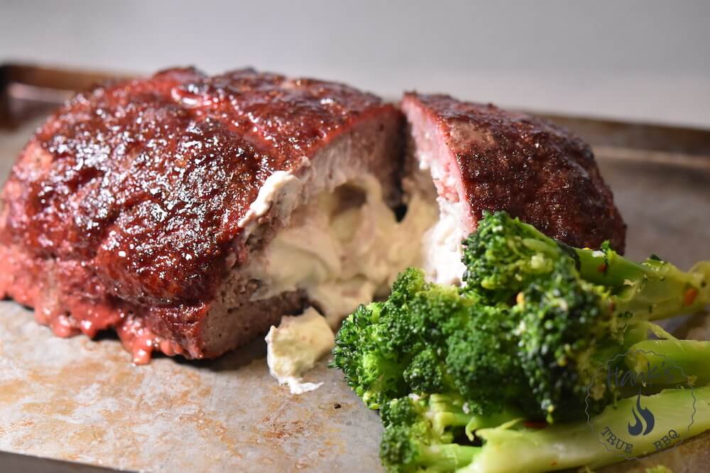 Smoked Meatloaf with Cumberland Glaze