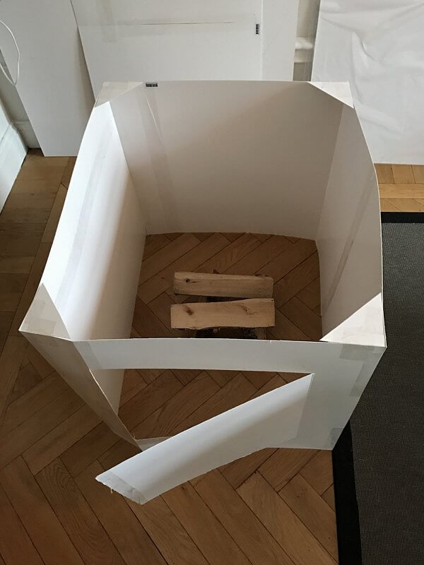 Cardboard Firebox