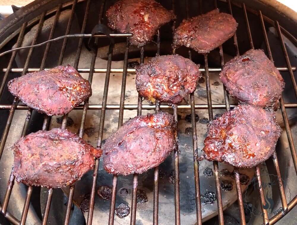 Smoked Iberico pork cheeks