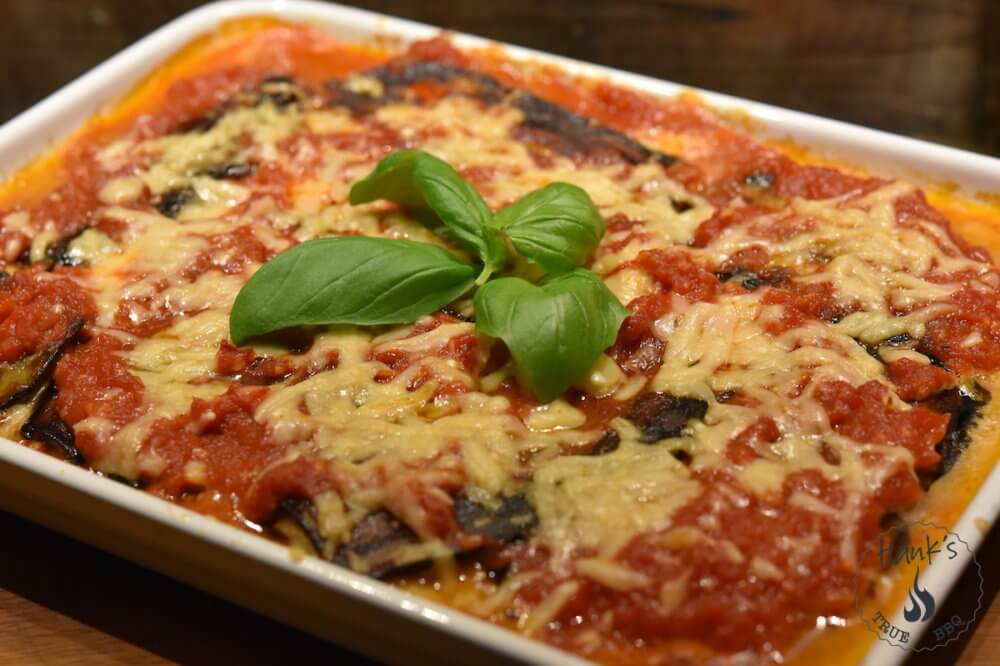 Aubergine Parmigiana