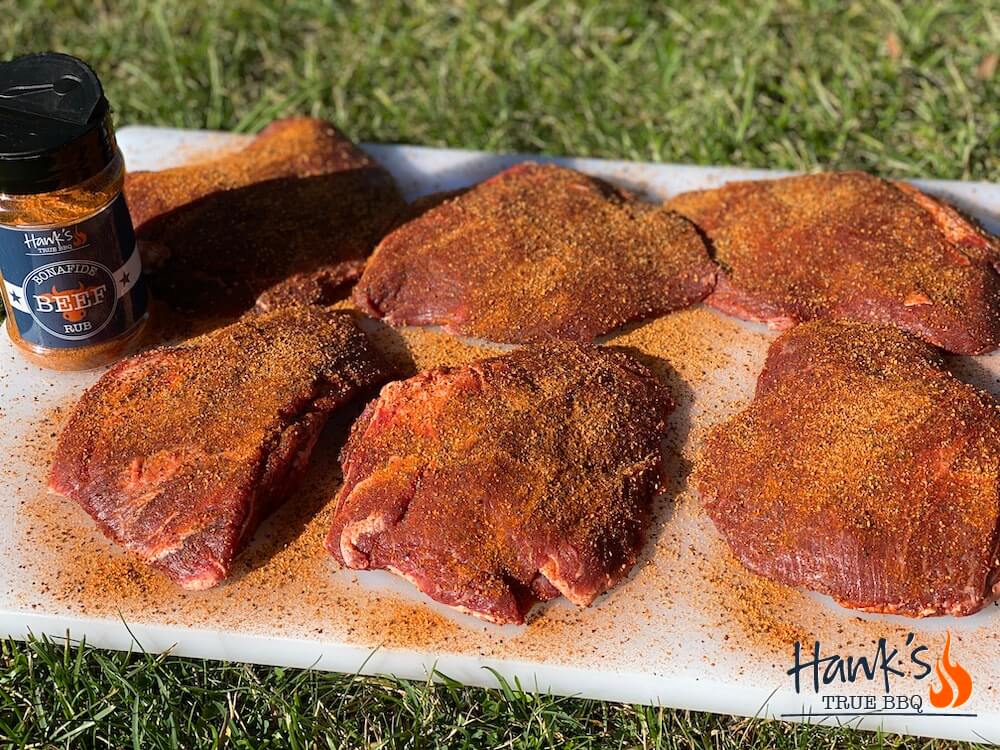 Beef cheeks with Hank's rub